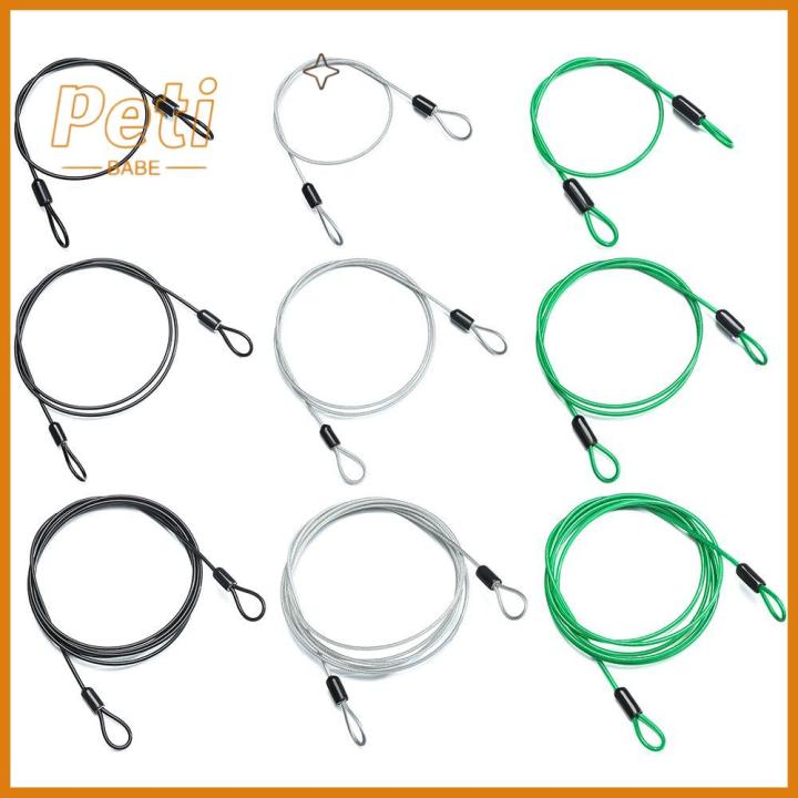 Security Rope Crap 0.5/1/2Meters Security Safety Rope Anti-theft Ropes Bicycle Accessories ...