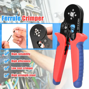COD Taffware Tang Crimper Crimp crimping skun + 400 Pcs kabel krimping Terminal HSC8 6-4A