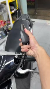 Kính xoay/ Gương xoay 360 độ (LẮP SẴN TẶNG LỤC GIÁC) - Chân kính xoay gắn mọi dòng xe