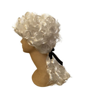 Gentleman Judge Lawyer Wig Prom Party Supplies Duke Style Lawyer Hat Hair Court Wig for Men