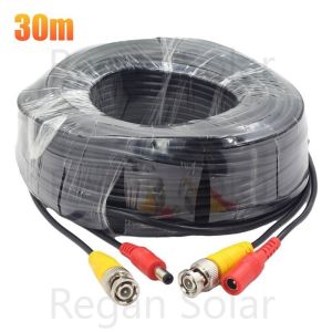 BNC+DC Video Power Siamese Cable 10M 20M 30M 40M 50M BNC RG59 Security Camera CCTV Camera 4MM 1080P