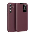 Samsung Galaxy S25/S25 Plus/S25 Ultra/S24 Plus/S24 Ultra Case,Smart Window Case with Card Slot. 