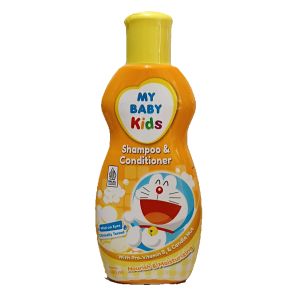 My Baby Kids Shampoo & Conditoiner 180 mL / Shampo dan Kondisioner Doraemon  / NAHISA1