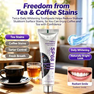 Hydroxyapatite Whitening Toothpaste Brightening Teeth Whitening for Healthy Smile