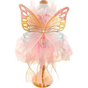 TRONICSER Colorful Pet Butterfly Princess Dress Soft Breathable Dog Wedding Skirts Fashion Comfortable Dog Sweet Clothes for Dogs Cats