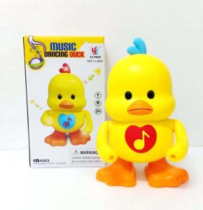 Children Dancing Duck Toy with Music and LED Lights Kids Interactive Learning Educational Development Toys