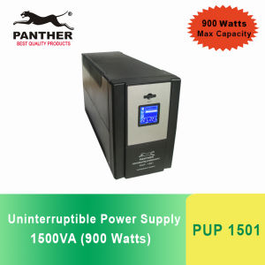 Panther PUP 1501 Uninterruptible Power Supply (UPS) 1500VA 900 Watts with Digital Display