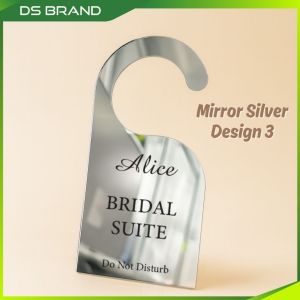 Bridal Suite Door Sign Acrylic Mirror DS Brand K