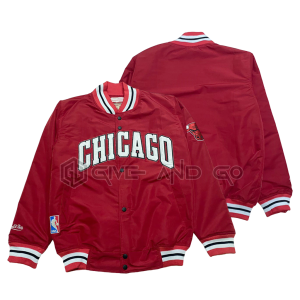 Varsity Jacket NBA Chicago Series Premium Bordir