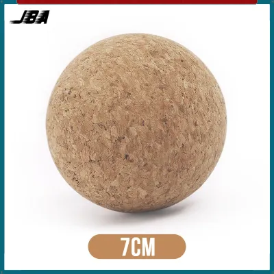 JBA Massage Ball 7CM Cork Fascia Ball High Hardness Durable Anti Slip Body Massager Exercise Muscle Relax