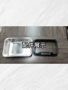 New Stainless Steel Cat Litter High Sided with Lid Extra Large Metal Cat Litter Pan with Scoop