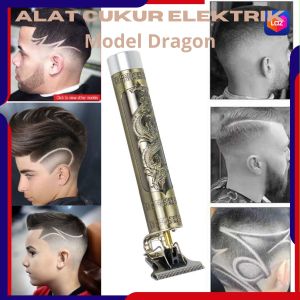 COD VIP Alat Cukur Elektrik Hair Clipper - WS-T99 / alat cukur elektrik super tajam model dragon budha portabel di jas anti lecet terbaru terlaris mini unik jenggot kumis ukir rambut ketiak tanpa kabel praktis viral rekomended terbaik paling di cari trend