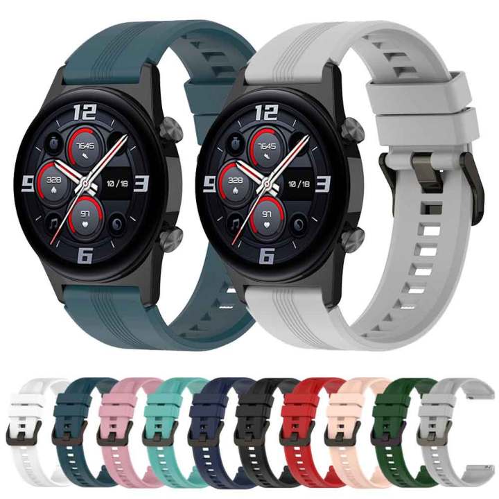 22MM Silicone Strap For Honor Watch GS3 Band Smartwatch Bracelet