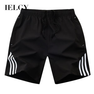 IELGY Shorts mens casual pants sports pants thin loose five-point pants