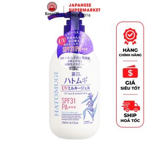 SỮA DƯỠNG THỂ CHỐNG NẮNG SPF31+ HATOMUGI (CHAI 250ML)