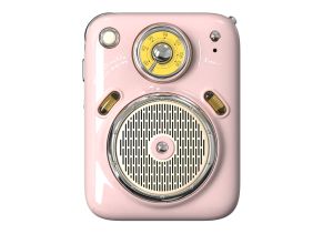 【READY STOCK】Divoom Beetles FM II Vintage Style Design Ultra Compact Portable Bluetooth / FM Radio / TF Card Fine-Tuned Speaker
