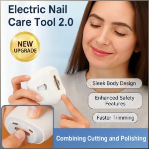 Electric Nail Grinder Simple and Convenient Take Care of Tender Hands Elderly Prevent Accidental Injury