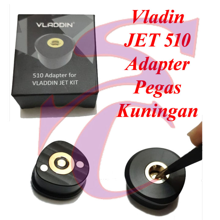 Adaptor Adapter 510 Vladdin JET 510 Authentic RDA RTA RTDA | Lazada ...