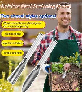 kangqu Stainless steel small garden shovel for digging soil and growing vegetables Stainless Steel Gardenin