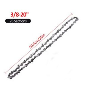 SDFSF 12/14/16/18/20 Inch Chainsaw Chain Replacement Parts Steel Chainsaw Saw Chain Professional High Branch Electric Power Saw Chain Woodworking