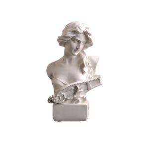 MODAQUICK Ancient Nordic Greek Figure Resin Craft Sketch Art Greek Mythology Statues European Style 3D Female Art Statue