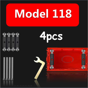 Switch Socket Cassette Screws Support Rod Switch Box Repair Electrical Tools
