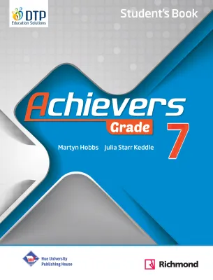 Sách - dtpbooks - Achievers Grade 7 Students Book with CLIL Book