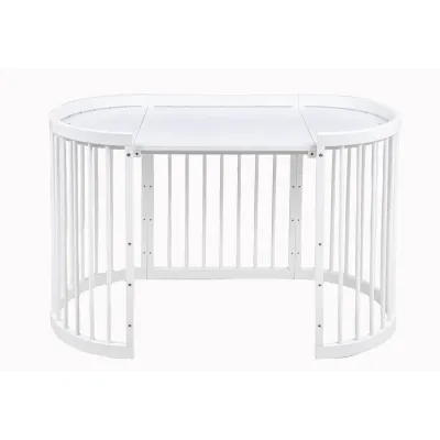 [1 year warranty] BBJ-BB70617A + BBJ-BB70617B Bonbijou Doozy 7-In-1 Convertible Baby Cot