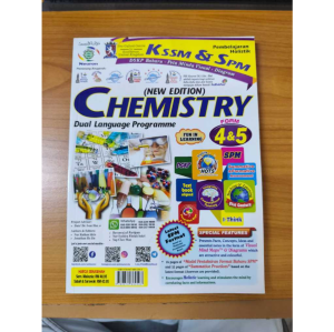 Pembelajaran Holistik Chemistry Form 4 & 5 (DLP) KSSM & SPM Sekolah Menengah