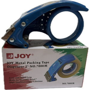 Joy Metal Packing Tape Dispenser 2 7000m color Blue