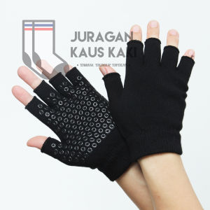 Sarung Tangan Olahraga Yoga Pilates Gel Anti Slip Gym Fitness Gloves