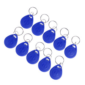 【MPJow】 10Pcs TK4100 keychains 125KHZ RFID proximity id card token tags key fobs NFC