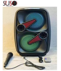 CH-6605 portable Karaoke speaker bluetooth With Wired Mic