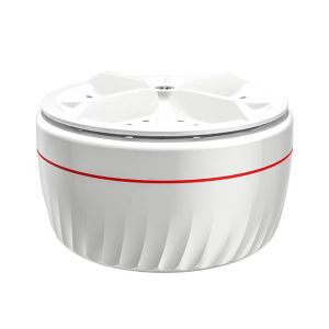 ECILY เครื่องซักผ้าอัลตราโซนิคเทอร์โบเครื่องซักผ้าแบบพกพาเครื่องล้างแบบฟองอากาศและแบบหมุนได้ขนาดเล็ก