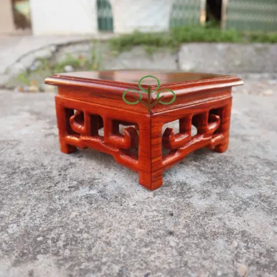 Kỷ vuông chiệnđế bát hươngđôn gỗ hương vuông cao 68cm