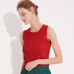 Sanzhai 5006 One Size (45-75kg) Autumn Summer PP Series WomenS Clothing Classic Tanks Camisoles, Sleeveless Round Neck Vest, Made of High-Quality Fabric