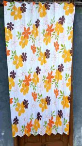 [Terlaris] Gorden Plisket Bahan Satin Bridal Motip Bunga Mawar Golebag