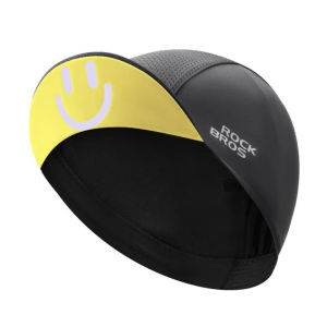 ROCKBROS Cycling Hat COOLMAX Ice Silk Quick Drying Sports Cap Anti-UV Breathable Running Cap For Men Women