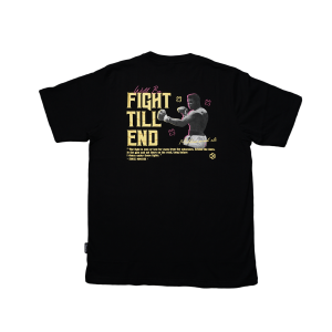 BAPIN T-Shirt Fight Till End - Black