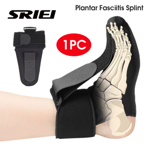 SRIEI 1PC Adjustable Plantar Fasciitis Night Foot Splint Drop Foot Brace Support Night Splint