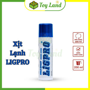 [Ligpro] Chai Xịt Lạnh Nóng Giảm Đau Ligpro 200ml Bình Xịt Thể Thao Vận Động Chính Hãng Đồ Chơi Phụ Kiện - Little Kobo