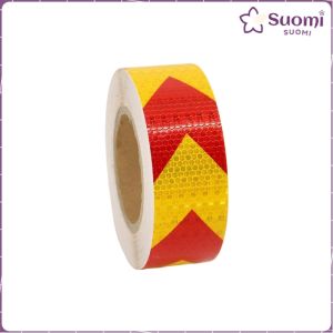 Suomi 5cm*5m Reflectorized Tape Warning Tape For Bicycle Truck Car Exterior Decoration Accessories