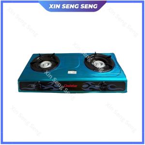 Chelstar Double Burner Table Top Stove / Gas Cooker (J-4000K)