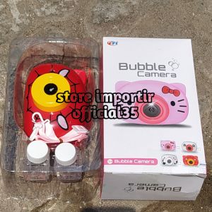 Mainan Anak Bubble Camera Elektrik FU 1144 | Mainan Gelembung Sabun Bentuk Kamera Murah Mainan Edukasi Anak Bubble Camera Set Refil Air Bubble Mainan Kamera Gelembung Music