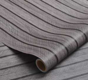 WALLPAPER DINDING RUANGAN KAMAR STIKER DEKORASI TERBARU MOTIF PANEL SERAT ABU TUA UKURAN 45CM X 8M