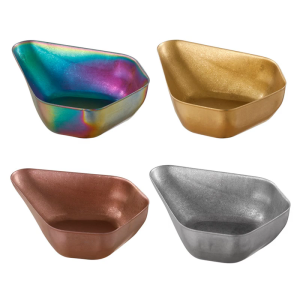 Stainless Steel Coffee Measuring Tool Coffee Bean Weighing Tray Coffee Bean Weighing Bowls For Home Use