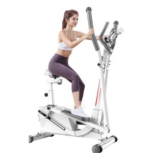 Orfilas😎 จักรยานออกกำลังกายระบบแม่เหล็ก เครื่องเดินวงรี ลู่วิ่งไฟฟ้า จักรยานปั่น จักรยานวงรีบ้านเงียบ(ใบ้)~อุปกรณ์ออกกําลังกาย