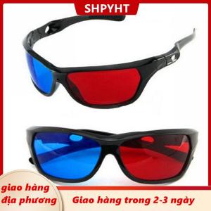 [COD] SHPYHT Giao hàng địa phương 3D kính đỏ xanh đen khung cho chiều anaglyph TV Movie DVD trò chơi