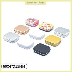 [PureZone] Mint Candy Box Iron Can Lozenges Health Care Hangover Small Iron Box Small Clamshell Box Iron Box Packaging