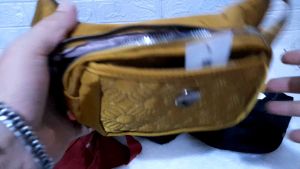 BISA COD!!!WAITSBAG WANITA IMPORT 80020#-48/SLINGBAG WANITA IMPORT/TAS PINGANG WANITA IMPORT BAHAN KANVAS TEBAL TALI TEBAL DA MEREK SENDIRI (BISA BAYAR DITEMPAT)